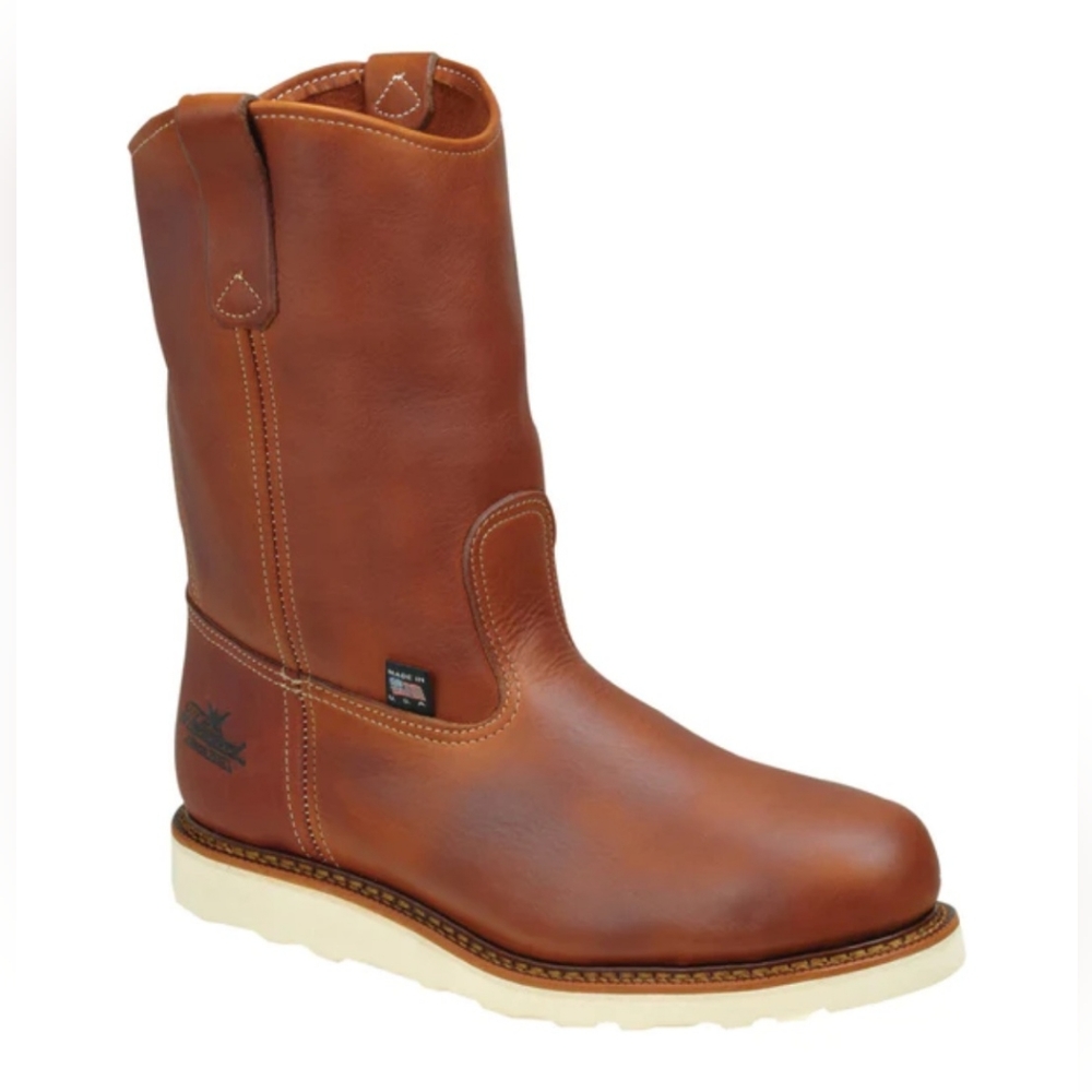 New Thorogood Wellington Wedge Tobacco Steel Toe Safety Work Boot- Size 10.5 - Picture 6 of 9
